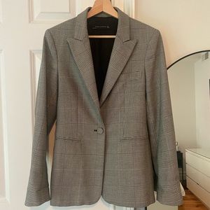 Zara checked blazer